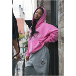 Broken Planet Zip Up Hoodie [Candy Pink] - Image 6