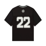 Broken Planet Football Jersey [Black/Silver] - Image 2