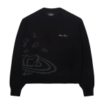 Broken Planet Market Knit Sweater [Midnight Black]