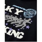 Broken Planet Sky Walking Hoodie [Midnight Black] - Image 3