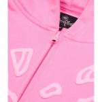 Broken Planet Zip Up Hoodie [Candy Pink] - Image 3