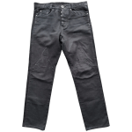Chrome Hearts Fleur Dagger Zipper Denim Pants Black