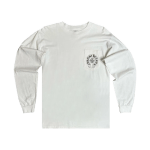 Chrome Hearts Las Vegas Exclusive Horseshoe Floral L/S T-Shirt White