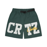 Corteiz Nylon Shorts Green