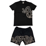 Syna World Shorts Set Black/Rose Gold