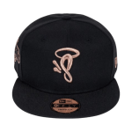 Syna World x New Era 9Fifty Snapback Cap Black Rose Gold