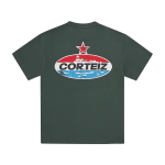 Corteiz Motor Heavyweight Tee Forest Green