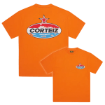 Corteiz Motor Heavyweight Tee Orange