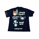 Broken Planet Market x Rolling Loud Portugal (2023) T-Shirt Midnight Black