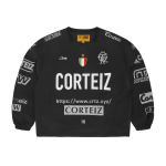 Corteiz Sponsors Training Pullover Black