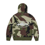 Corteiz Alcatraz Heavy Knit Zip Hoodie Camo