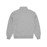 Corteiz Royale Crest Quarter Zip Heather Grey