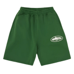 Corteiz Island Puff Print Sweatshort Green