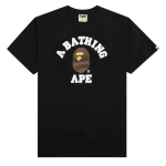 BAPE College Tee Black