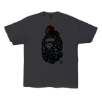 BAPE Space Camo Milo On Big Ape Tee White