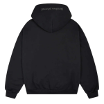 Broken Planet Zip-Up Hoodie Midnight Black