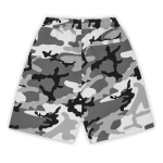 Corteiz Island Puff Print Sweatshort Arctic Camo - Image 2