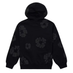 Denim Tears Cotton Wreath Hoodie Black Monochrome