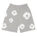 Denim Tears The Cotton Wreath Shorts Grey