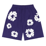 Denim Tears The Cotton Wreath Shorts Purple