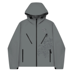 Mertra Monogram Shell Jacket Slate