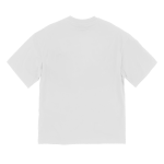Syna Halo 'S' Printed Logo Tee White Cobalt Blue