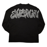 Syna World Synarchy Double Long Sleeve Tee Black Grey