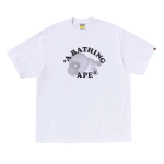 BAPE Milo College Relaxed Fit Tee White