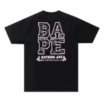 BAPE Sakura Photo Ape Head Tee Black
