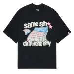 Broken Planet Different Day T-Shirt Midnight Black