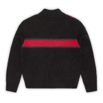 Corteiz Lux Knit Zip Up Black