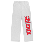 Sp5der Atlanta Wide Leg Sweatpant Heather Grey