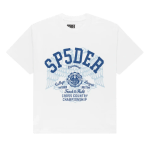 Sp5der Cross Country Slub Tee White