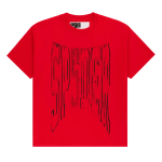 Sp5der Diffused Collegiate Tee Red