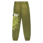 Sp5der Heavy Web Sweatpant Olive