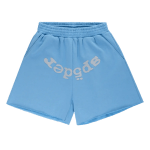 Sp5der OG Web V2 Sweatshort Dusty Blue