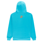 Sp5der Punk V2 Hoodie Cyan
