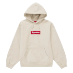 Supreme Box Logo Hooded Sweatshirt Sweatshirt (FW24) Stone