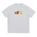 Syna World Positive Feedback Printed Tee White Multi