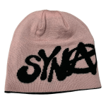 Syna World Synarchy Reversible Beanie Black Rose Gold