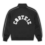 Corteiz Crest Arch Track Jacket Black
