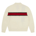 Corteiz Lux Knit Zip Up Cream