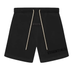 Fear of God Essentials Cream Drawstring Sweatshort (SS23) Jet Black