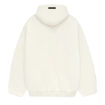 Fear of God Essentials Fleece Hoodie (FW24) Shell White