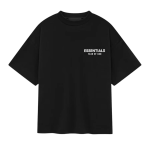 Fear of God Essentials Jersey Crewneck Tee (FW24) Black