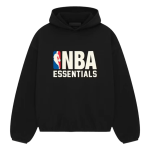 Fear of God Essentials NBA Hoodie (FW24) Black