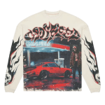 Godspeed Pit Stop Thermal Long-Sleeve T-Shirt Bone