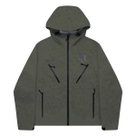 Mertra Monogram Shell Waterproof Jacket Green