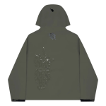 Mertra Monogram Shell Waterproof Jacket Green