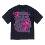 Syna World Graf Printed Tee Black Purple